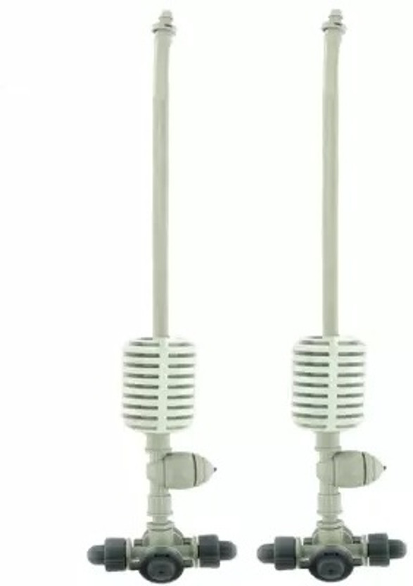 Rarehaunt 02Pc-Irrigation Fogger 4 Way System With Check Valve for Sprinkler , Irrigation ,Garden, Greenhouses, Mist Cooling System , Poultry Farms.