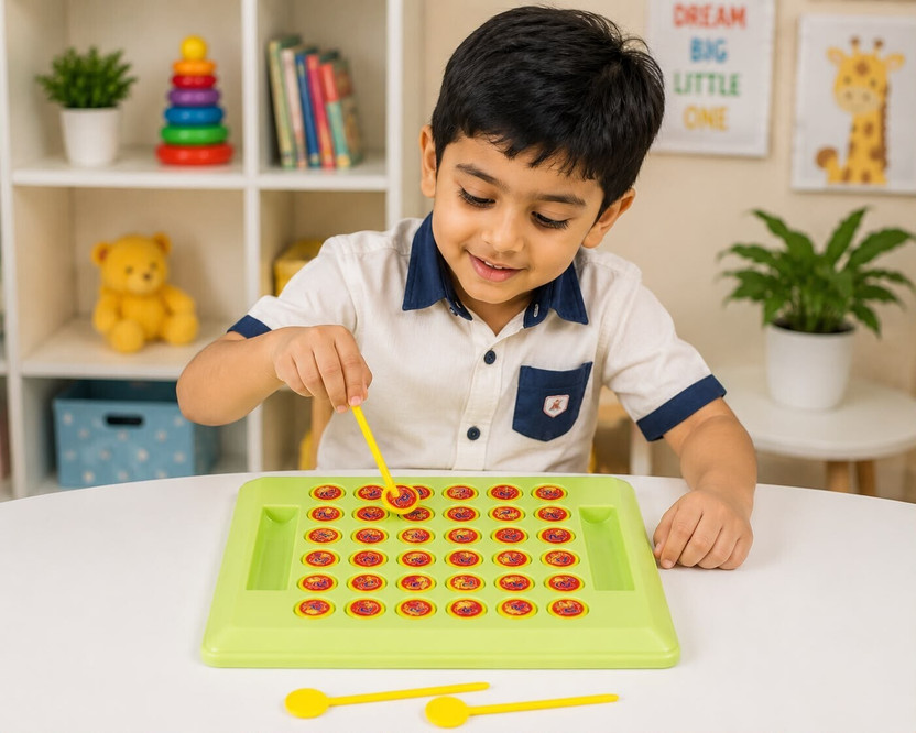 Novexa Novexa KIDS BRAIN DEVELOPMENT MATCHING GAME | FAMILY LEARNING BOARD TOY(Multicolor) - Flipkart Deal