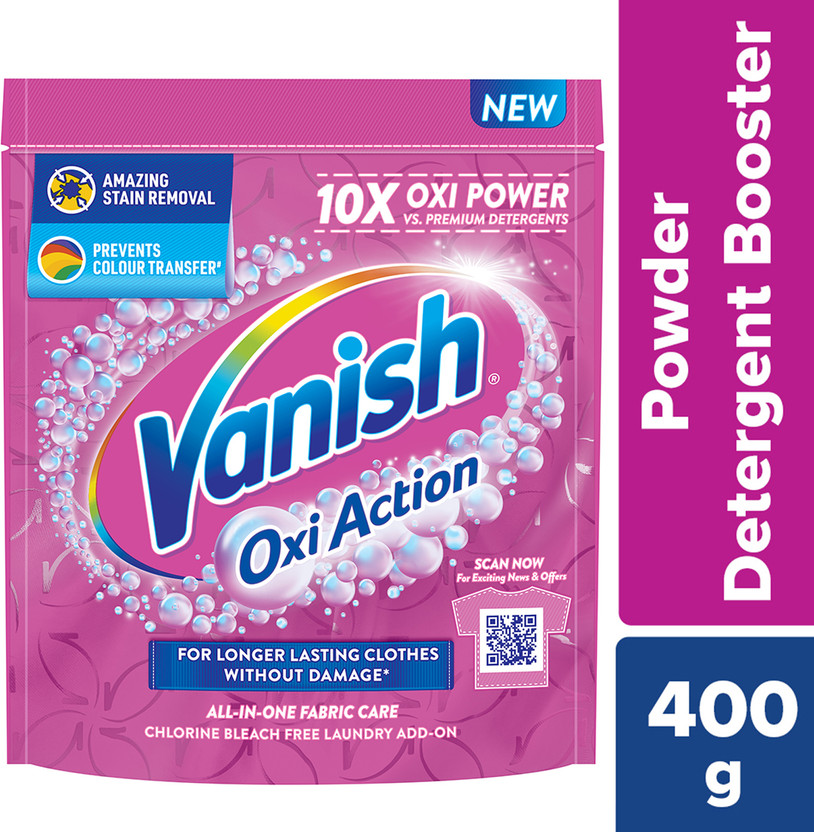Vanish All in One Powder | Detergent Booster Stain Remover(400 g)