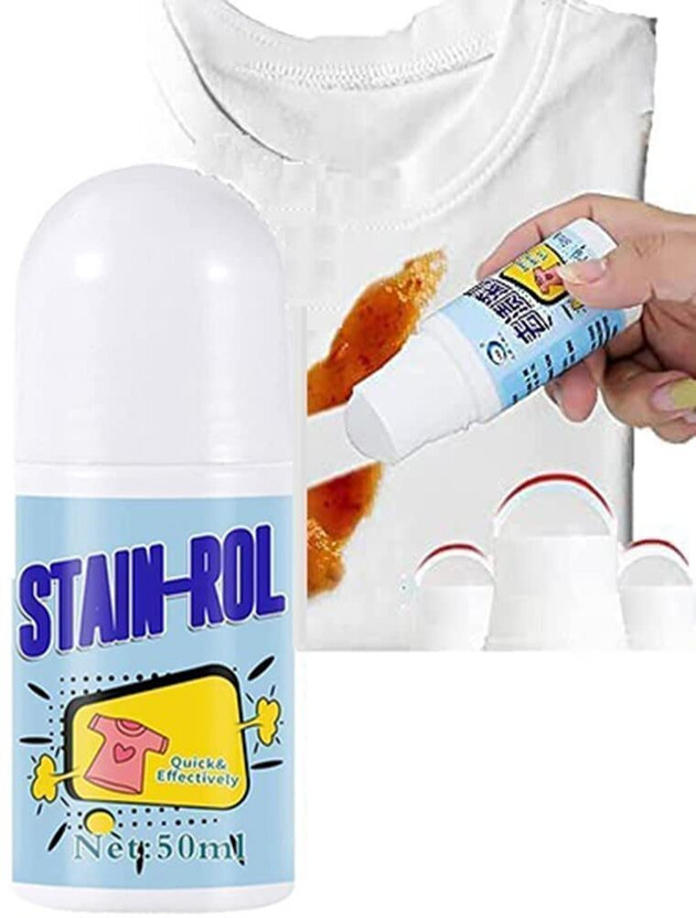 Rimatara new White Cotton Clothes Stain Remover Roller Stain Remover Stain Remover(50 ml)