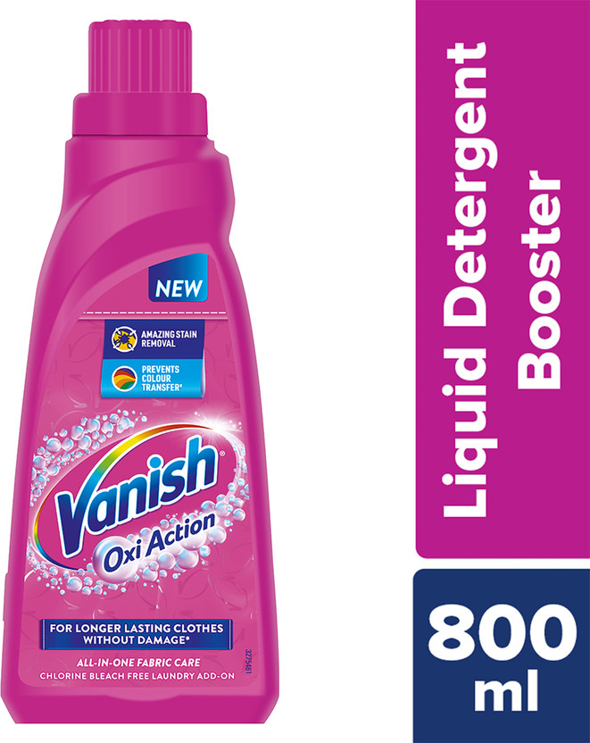 Vanish All in One Liquid Detergent Booster - 800 ml Stain Remover(800 ml)