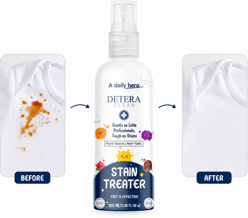 DETERA CLEAN Stain Remover For Cloth & Fabric | Laundry Stain Remover(300 ml)