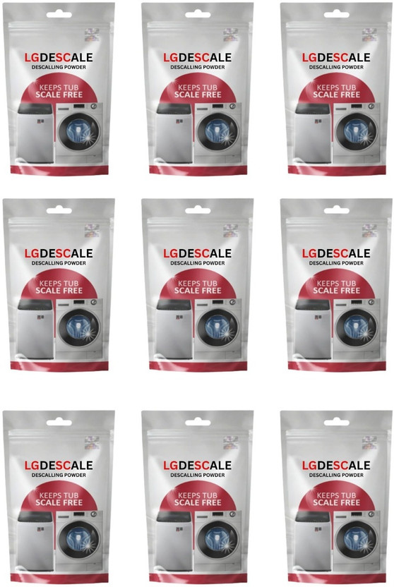 LGDESCALE Washing Machine Descaling & Detergent Powder – Deep Clean Formula Stain Remover(900 g)