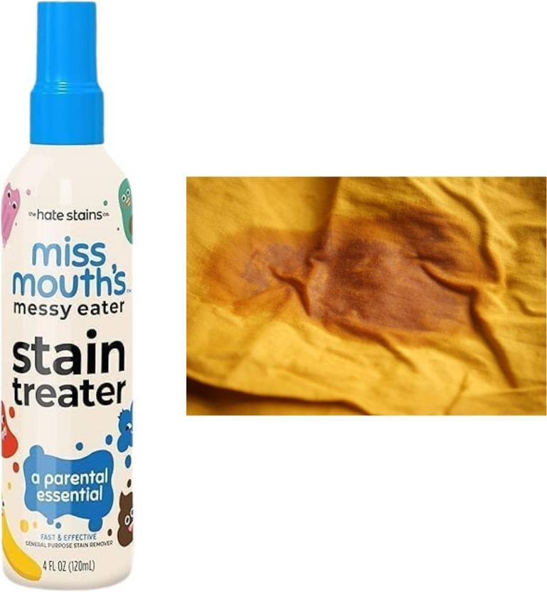 MISS MOUTH'S Messy Eater Stain Treater Spray-Fabric Remover Stain Remover(120 ml)