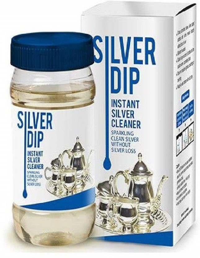 SILVER DIP Modicare Instant Silver Cleaner Sparkling Clean Silver Without Silver Loss Stain Remover(300 ml)
