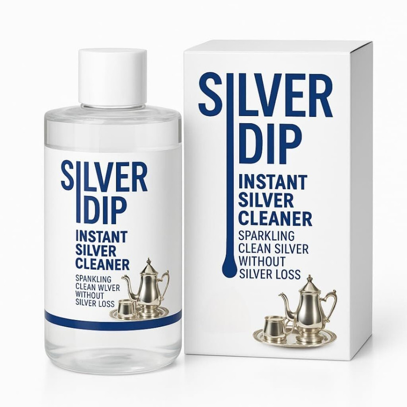 Berry Bliss Silver Dip Instant Silver Cleaner, No-Loss Formula for Jewellery and Utensils Stain Remover(300 ml)