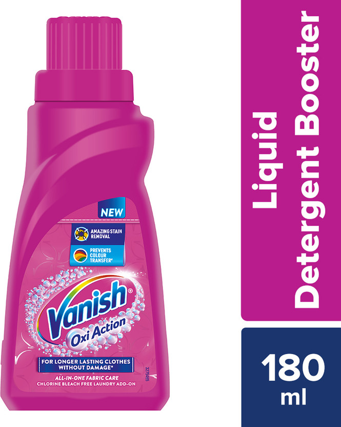 Vanish All in One Liquid Detergent Booster - 180 ml Stain Remover(180 ml)