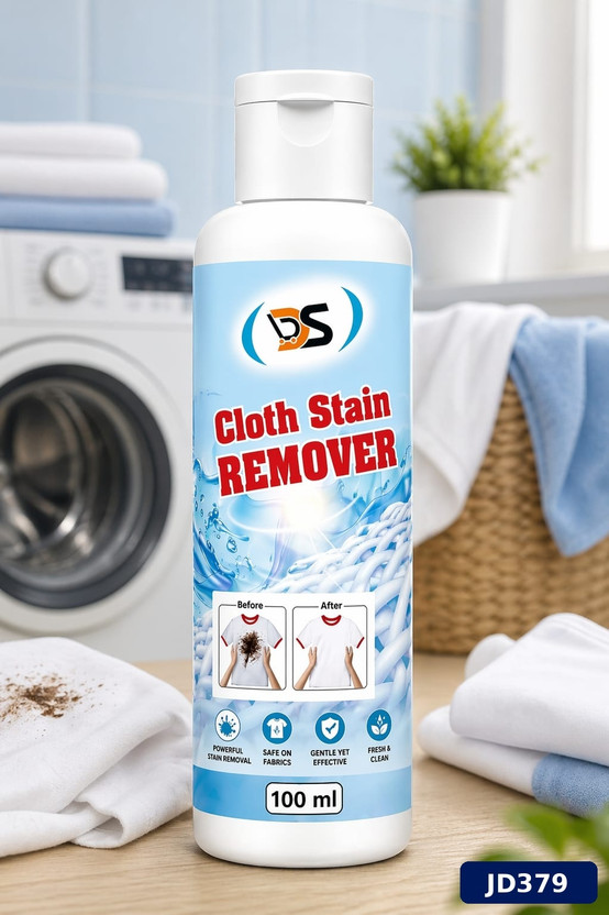 DS DS Cloth Stain Remover 100ml @JD379 Stain Remover(100 ml) - Flipkart Deal