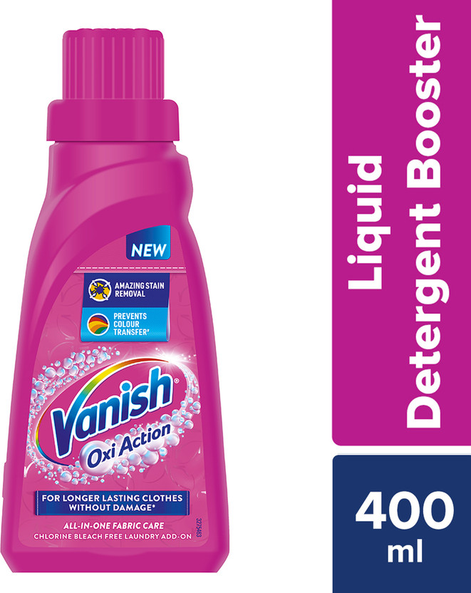 Vanish All in One Liquid Detergent Booster - 400 ml Stain Remover(400 ml)