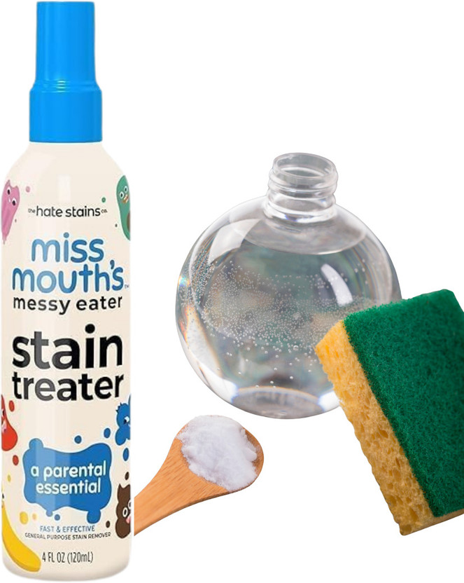 Gyoda Liquid miss mouth stain remover | Quick Action Cloth Cleaning Spray Liquid Solut Stain Remover(100 ml)