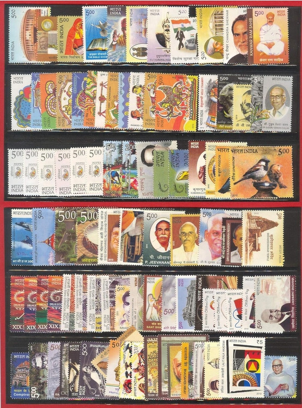 BRTC 2010 Complete Year Pack of 91 MNH Stamps. Stamps(91 Stamps)