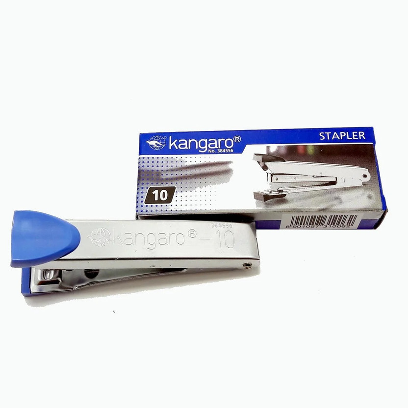 Kangaro Manual NA Round Edged Stapler(Set of 1, Green)
