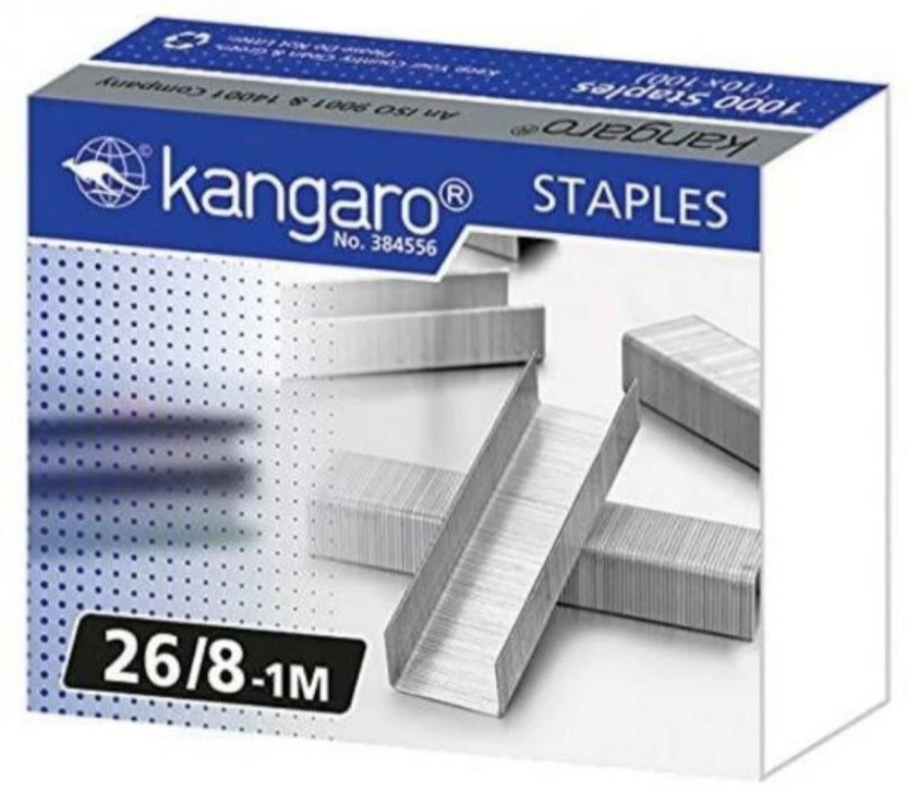 R K SALES HD-45, HP-45, Gun Tackers No. 26/8 26/8 M Stapler Pins(Set of 20, Blue)