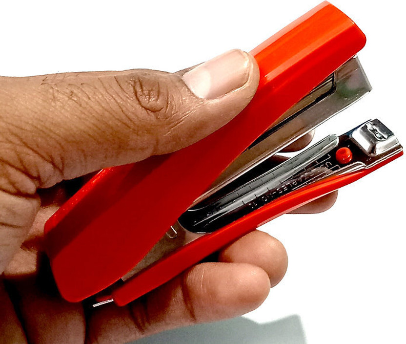 Kangaro Desk Essentials HD-10D Stapler | Quick Loading | Office and School Use, Set of 2 Cordless  Stapler