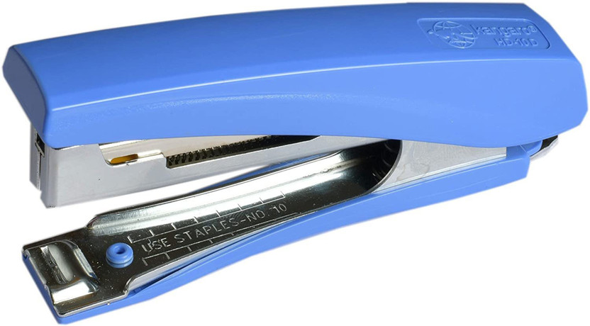 Kangaro Desk Essentials HD-10D Stapler | Quick Loading Mechanism | Sturdy & Durable Cordless  Stapler