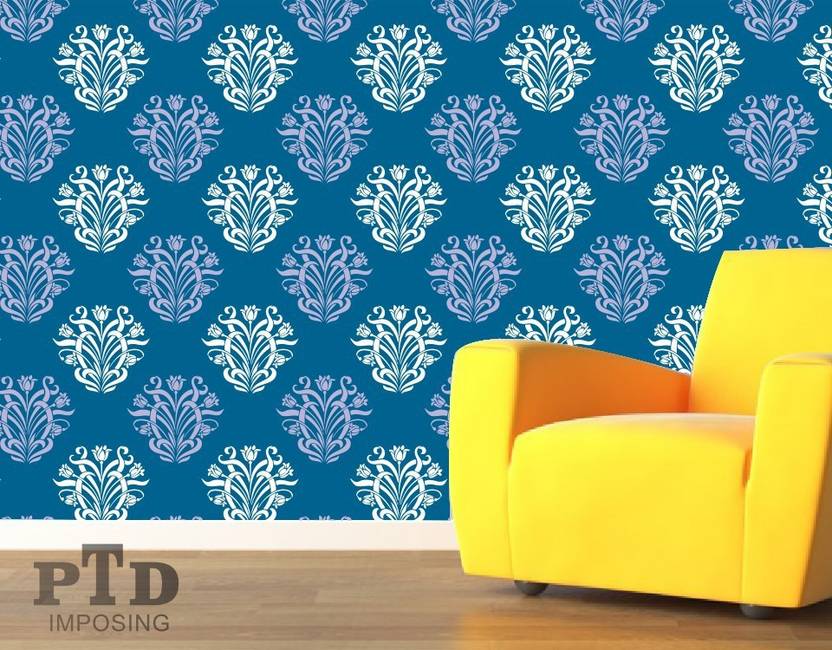 PTD imposing Damasktree wall painting stencils for home decoration
