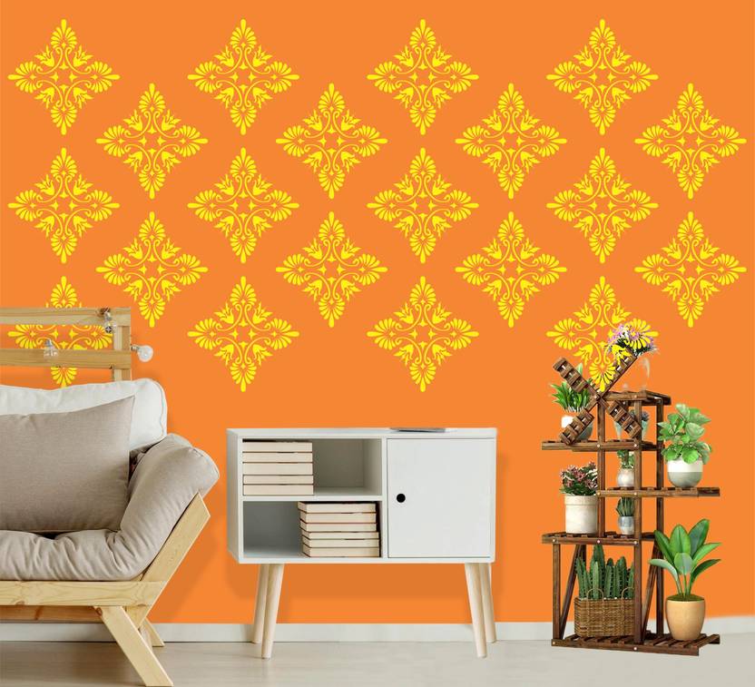 Revice Wall art Stencil Painting for Home (size 16x24 inches) DIY Wall