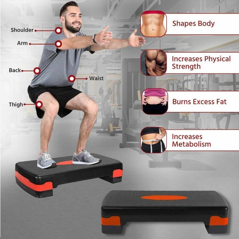 BREAK & BUILD Stepper for Home GYM Workout Aerobic Stepper Platform Stepper Buy BREAK & BUILD