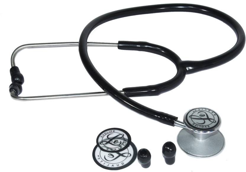 Evolife Double Heart Stethoscope for Doctors & Medical & Nursing