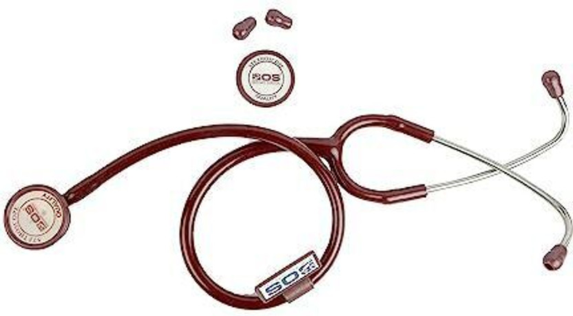 HCG Healthcure generation ?SUPER DELUXE RC01 Acoustic Stethoscope(Brown)