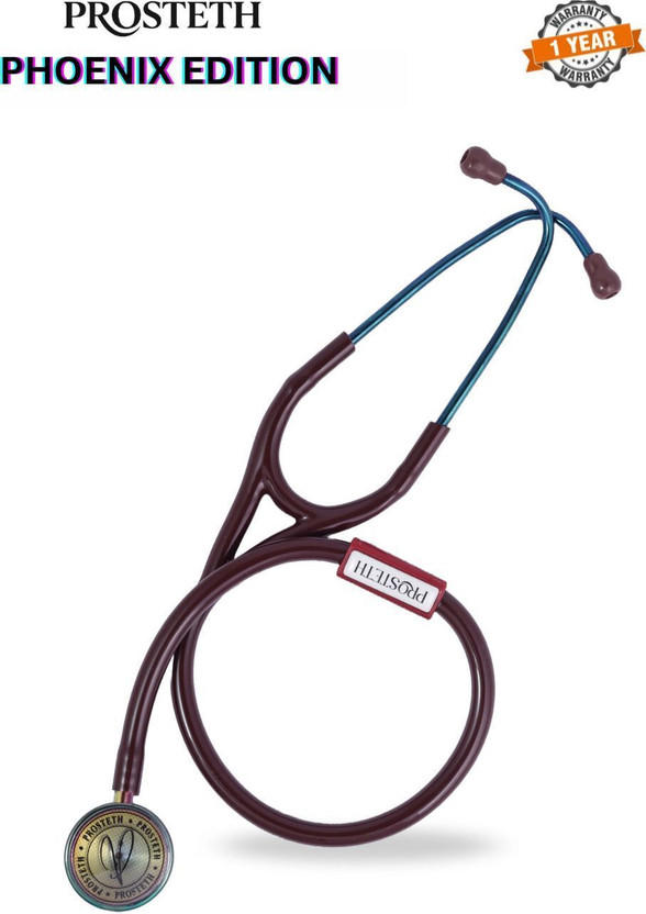 PROSTETH ELITE Phoenix Edition-Brown Dual-Lumen Tubing Stethoscope(Brown)