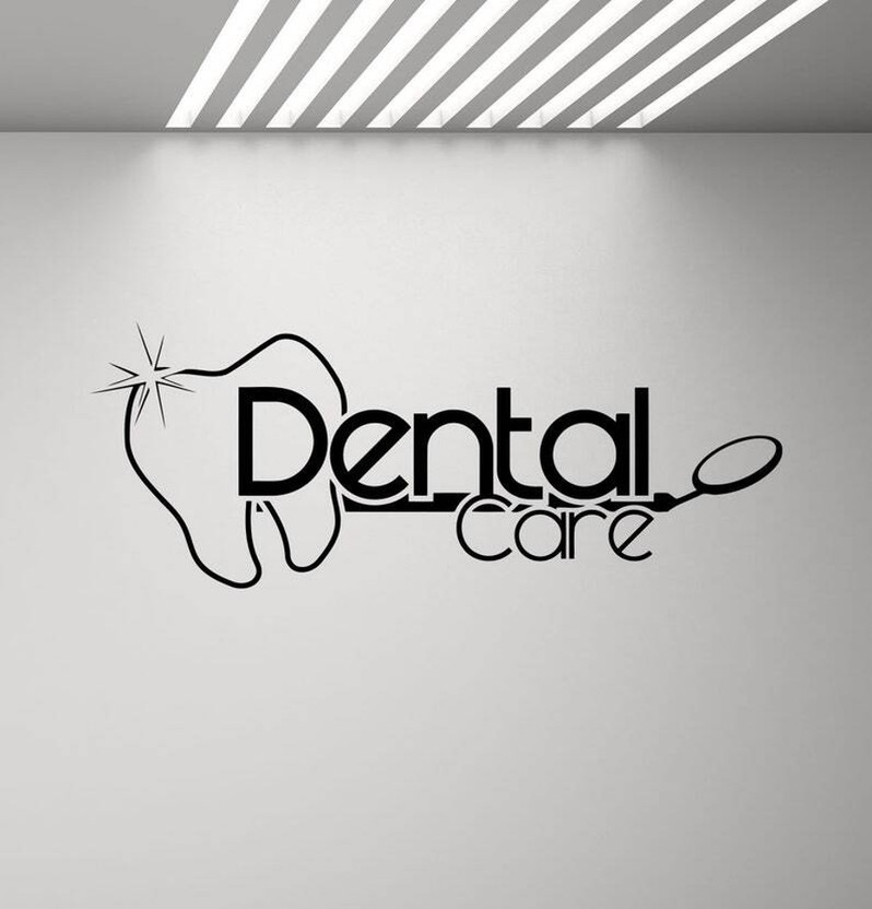 Xskin 142 cm Dental Care Decorative Wall Sticker 142 X 55 CM Self Adhesive Sticker(Pack of 1)