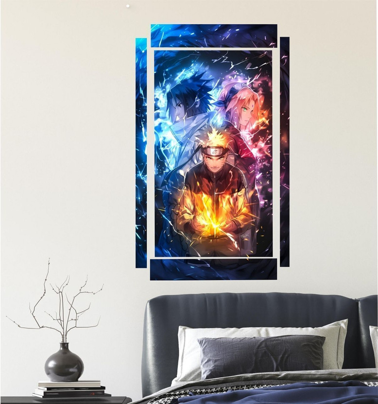 DecorAura 18 inch The Will of Fire: The Three Heroes (12x18 inches) Removable Sticker(Pack of 1)