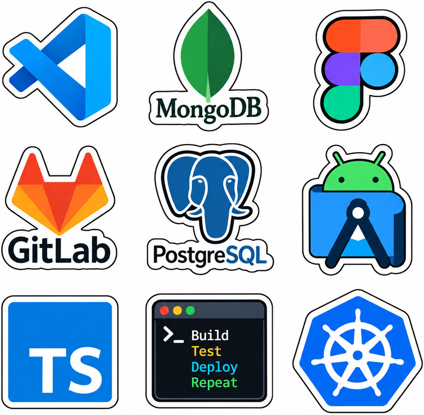 SMEEPS SMEEPS 3 inch Software Developer Tools Vinyl Stickers for Laptop & Coding Setup Self Adhesive Sticker(Pack of 1) - Flipkart Deal