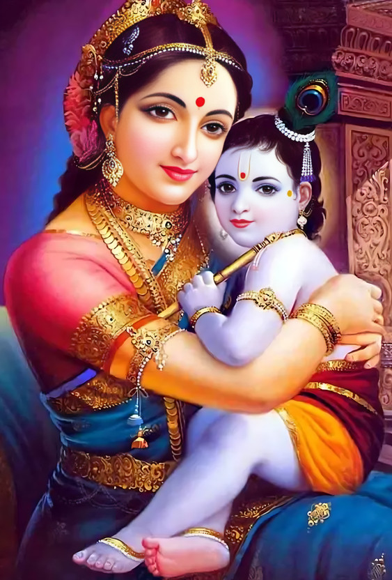 Online Online Collection 30.48 cm baby krishna Shri Bal Krishna Wall Sticker | lord shri krishna wall poster Self Adhesive Sticker(Pack of 1) - Flipkart Deal
