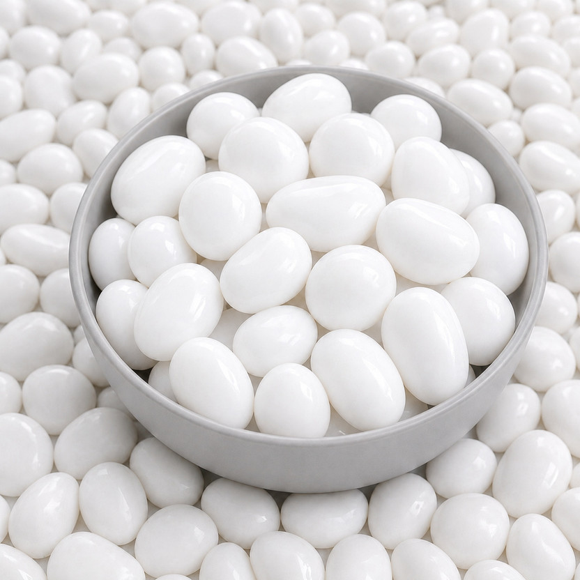 ZUVO ZUVO 2Kg 30-40mm Polished Asymmetrical Marble Pebbles(White 2 kg) - Flipkart Deal