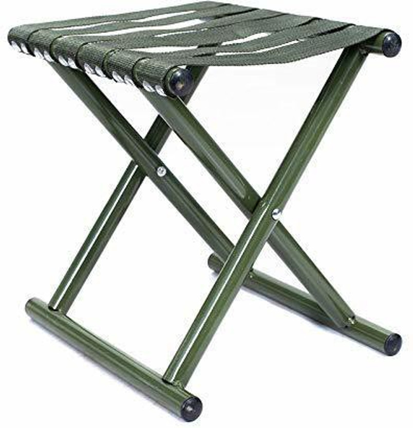 SUKHAD Heavy Duty Outdoor Portable Folding Stool Hold Up to Stool(Multicolor, Pre-assembled)