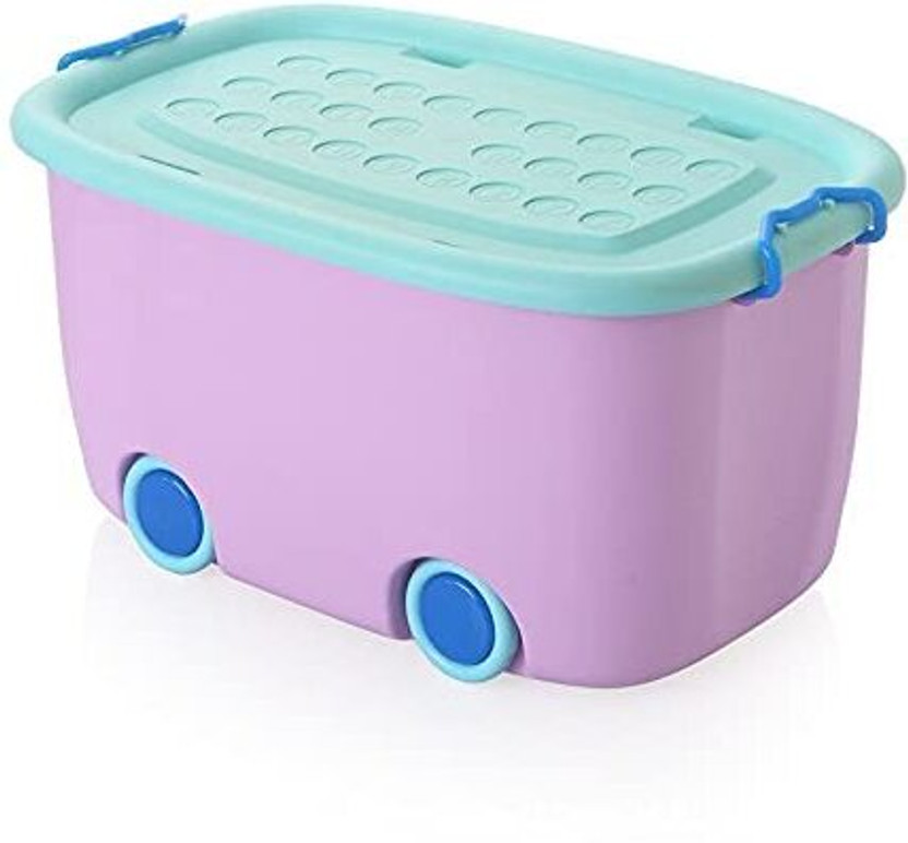 GIRIRAJ GIRIRAJ Toy storange box with Lid, BinsBaskets for Kids, Boys, Girls, Nursery, Playroom. Storage Box(Multicolor) - Flipkart Deal