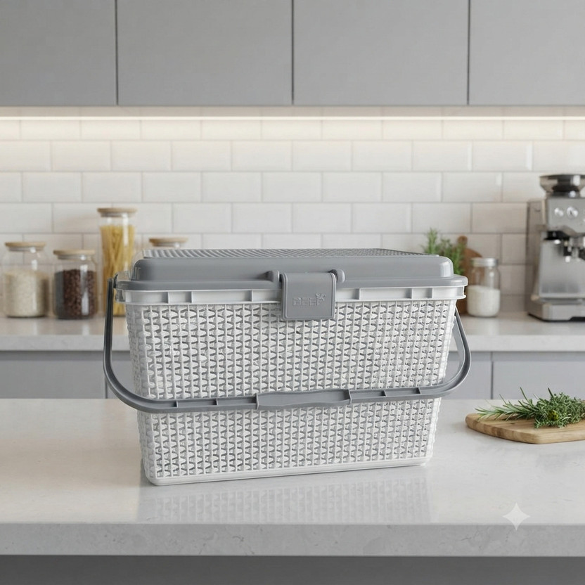 ABC Plastic LEO BASKET BIG Storage Basket(Pack of 1)