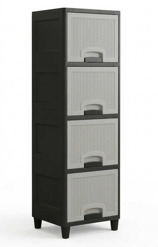 MAXTID Ideal Plastic Cabinet for Students Multi layer Drawer Style Storage Box(Multicolor)
