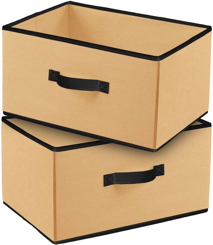 Craficial Multipurpose Rectangular Foldable Cloth Organizer with Handle