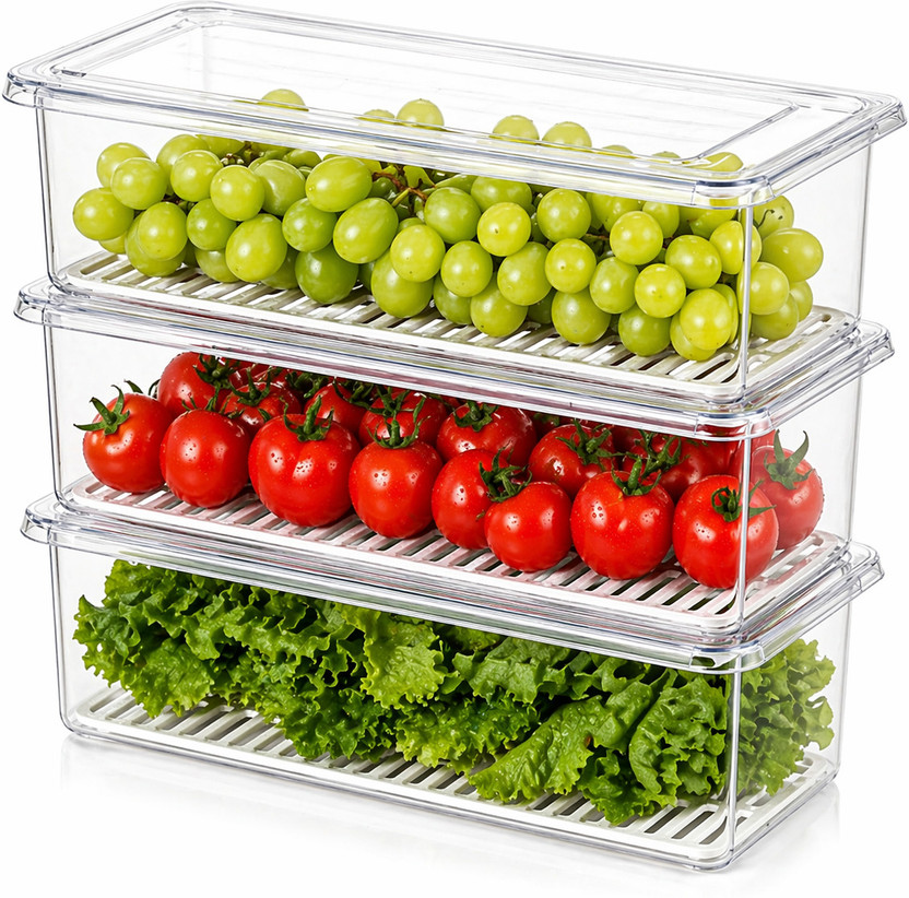 Trinex pro FB-3LAYER-01 Storage Box(Clear)