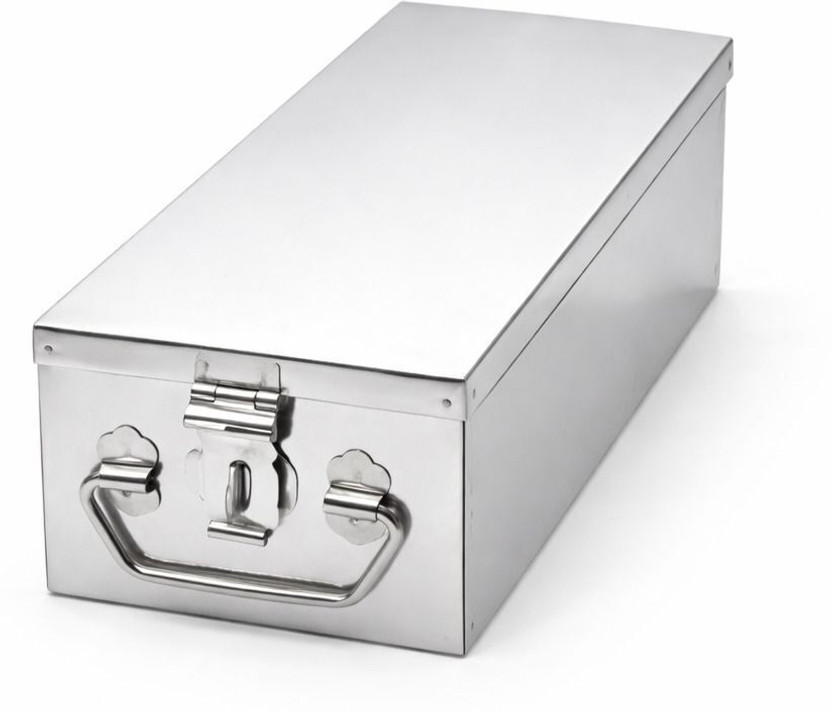 JAYCO Stainless Steel Tool Storage Box 12" Long Container Tool Box