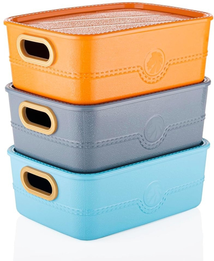 YIELDSALES Cosmetic & Make-up Organizers(Multicolor, Plastic)