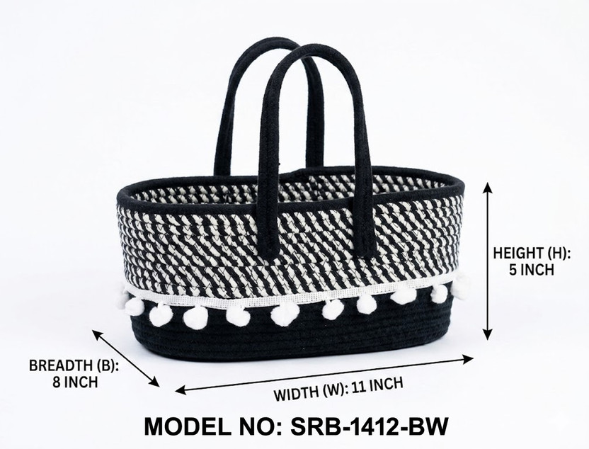 GETSFAB Cosmetic & Make-up Organizers(Black, White, Cotton)