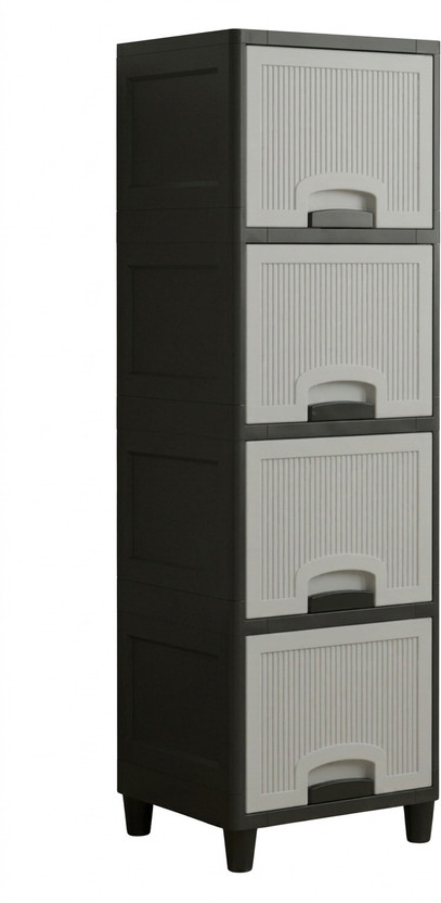 MAXTID Shelf Organizers(Grey, Plastic)