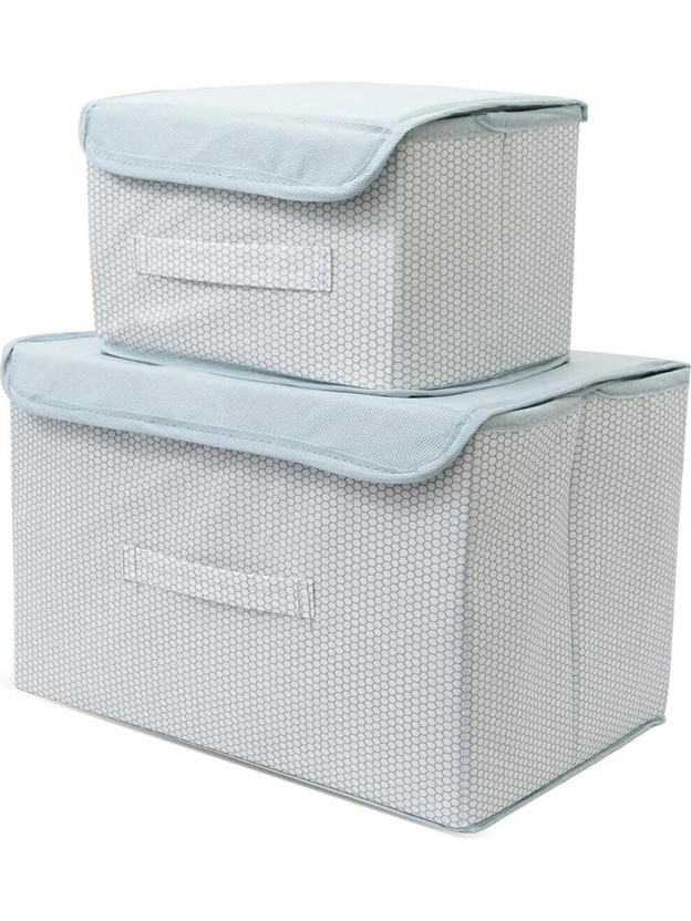 LaundryWorld LaundryWorld Cosmetic & Make-up Organizers(Grey, White, Cotton) - Flipkart Deal