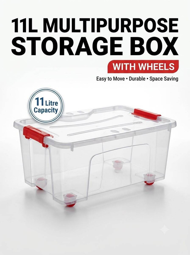 Plastopack Pullout Organizers(Clear, Polypropylene)