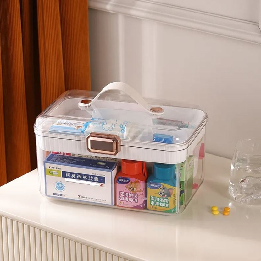 Furret Cosmetic & Make-up Organizers(White, Plastic)