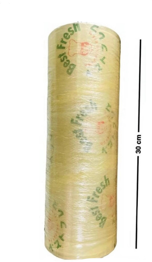 packfresh 12.2 cm 1 ft Hand held as well as food wrapping film(5.0E-4 mil)