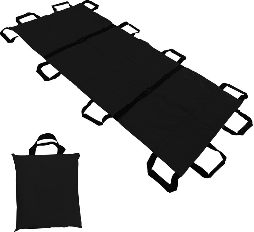 OTICA Foldable Heavy Duty Stretcher For Medical Use Waterproof Patient Lifting Stretcher(Foldable)