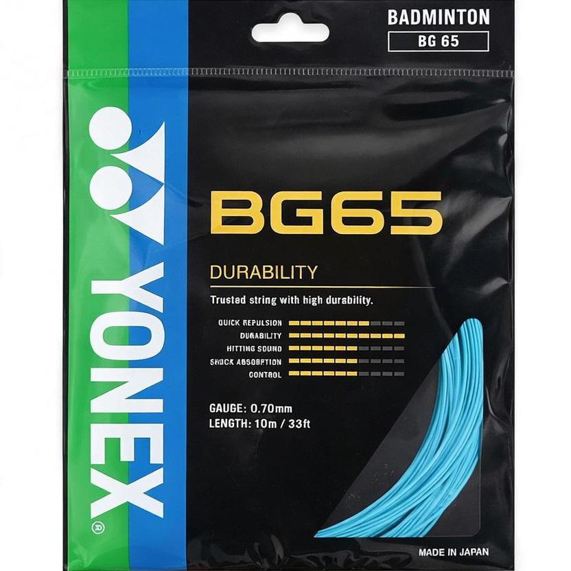 badminto badminto BG 65 0.7 Badminton String - 10 m(Multicolor) - Flipkart Deal