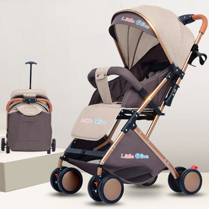 Little Olive BabyJoy Stroller For Kids Stroller(3, Brown)