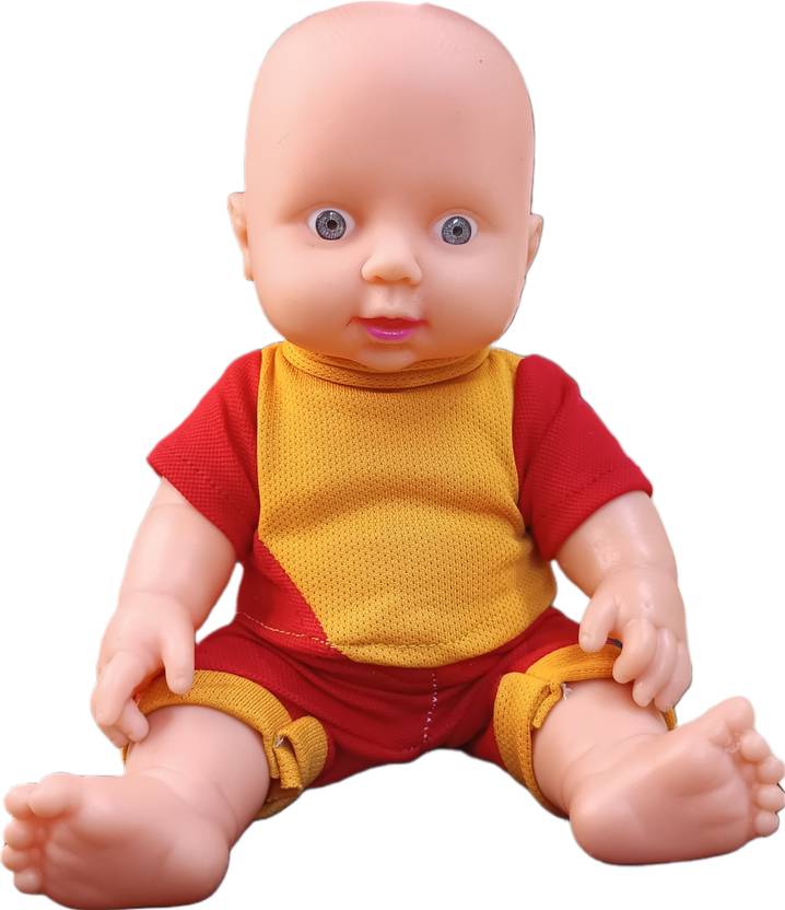 Welltech Soft Cute Eye blinking Leg Hand Moveable Baby Doll for Baby