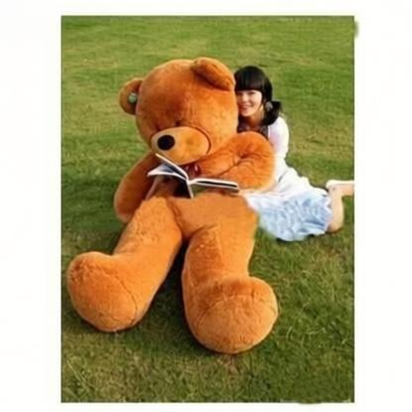 Plushie Plushie 4 Feet Very Cute Long Soft Hugable Teddy Bear Best For Gift-120 cm  - 48 inch(Brown) - Flipkart Deal