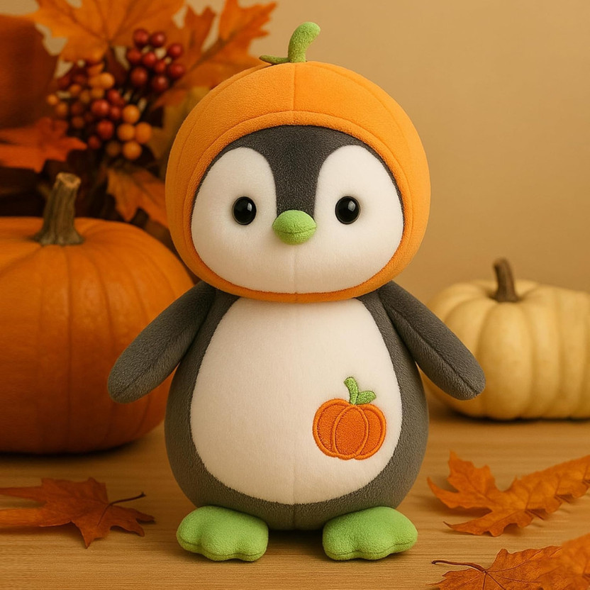 Liquortees soft toys penguin stuffed plush teddy bear for girls  - 20 cm(Multicolor)